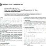 Astm A 319 – 71 (Reapproved 2001) Pdf free download