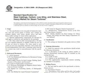 Astm A 356 A 356M – 98 (Reapproved 2003) Pdf free download
