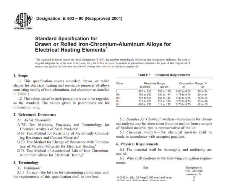 Astm B 603 – 90 (Reapproved 2001) Pdf free download