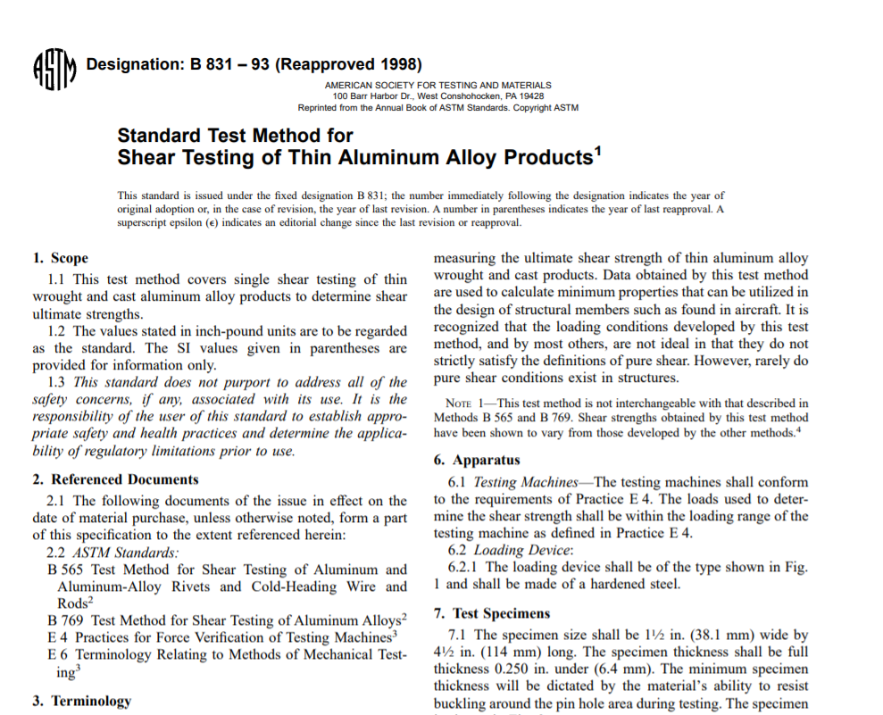 Astm B 831 – 93 (Reapproved 1998) Pdf free download