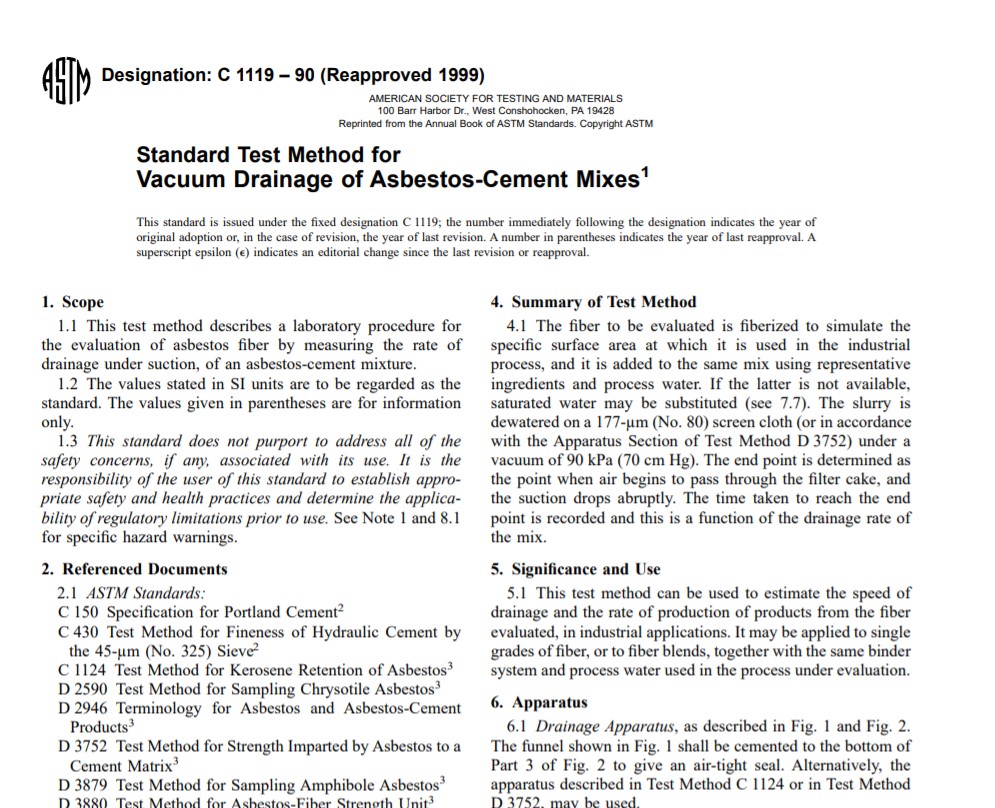 Astm C 1119 – 90 (Reapproved 1999) Pdf free download