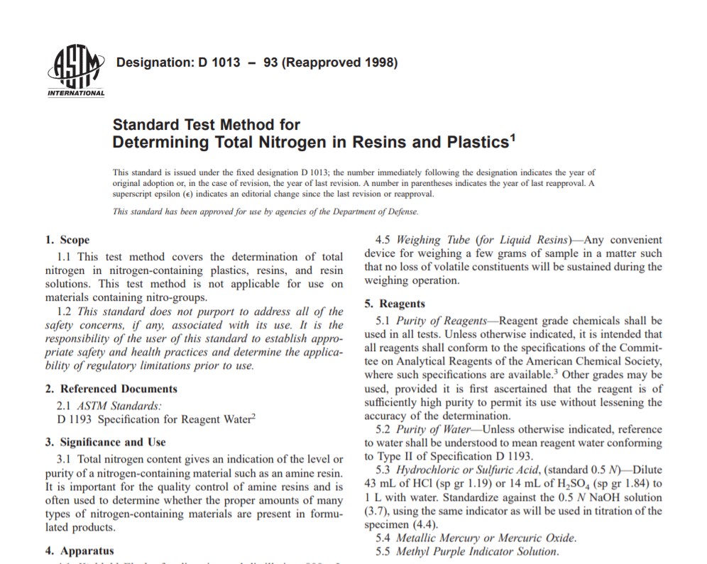 Astm D 1013 – 93 (Reapproved 1998) Pdf free download
