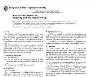 Astm D 1200 – 94 (Reapproved 1999) Pdf free download