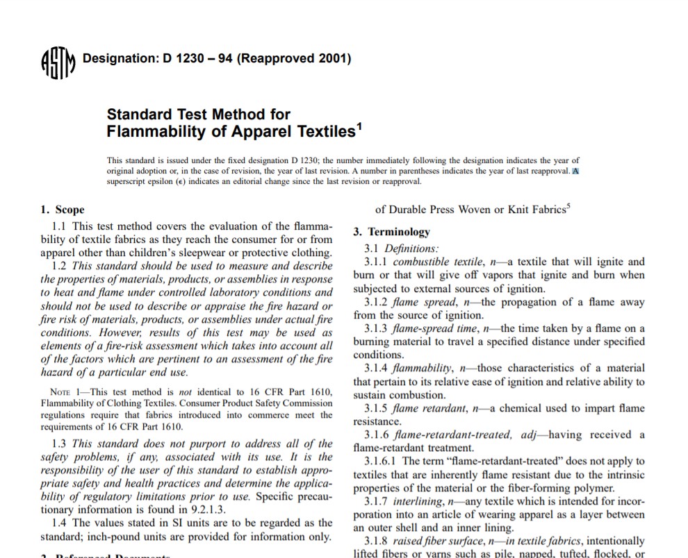 Astm D 1230 – 94 (Reapproved 2001) Pdf free download