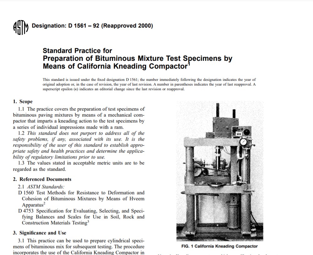 Astm D 1561 – 92 (Reapproved 2000) Pdf free download