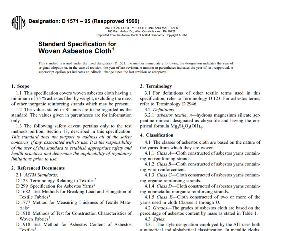 Astm D 1571 – 95 (Reapproved 1999) Pdf free download