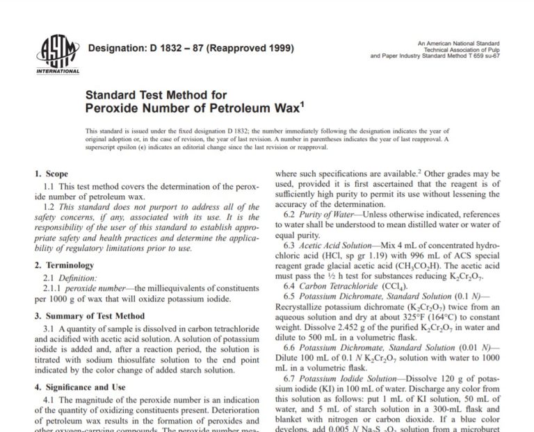 Astm D 1832 – 87 (Reapproved 1999) Pdf free download