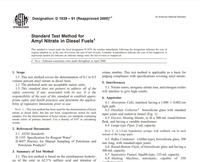 Astm D 1839 – 91 (Reapproved 2000)e1 Pdf free download